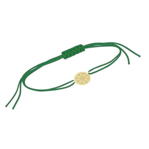 String Armband mit dem Yoga Symbol Mandala