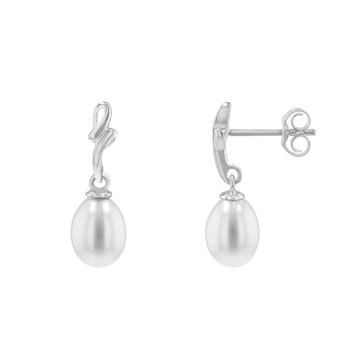 Elegante Ohrringe mit Perlen Danna