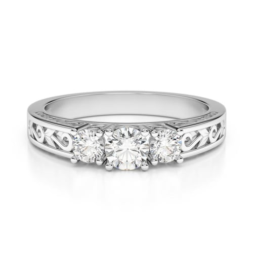 Vintage Verlobungsring mit Lab Grown Diamanten Lariah