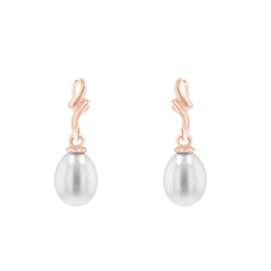Elegante Ohrringe mit Perlen Danna