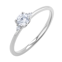 Verlobungsring mit Diamanten Hye