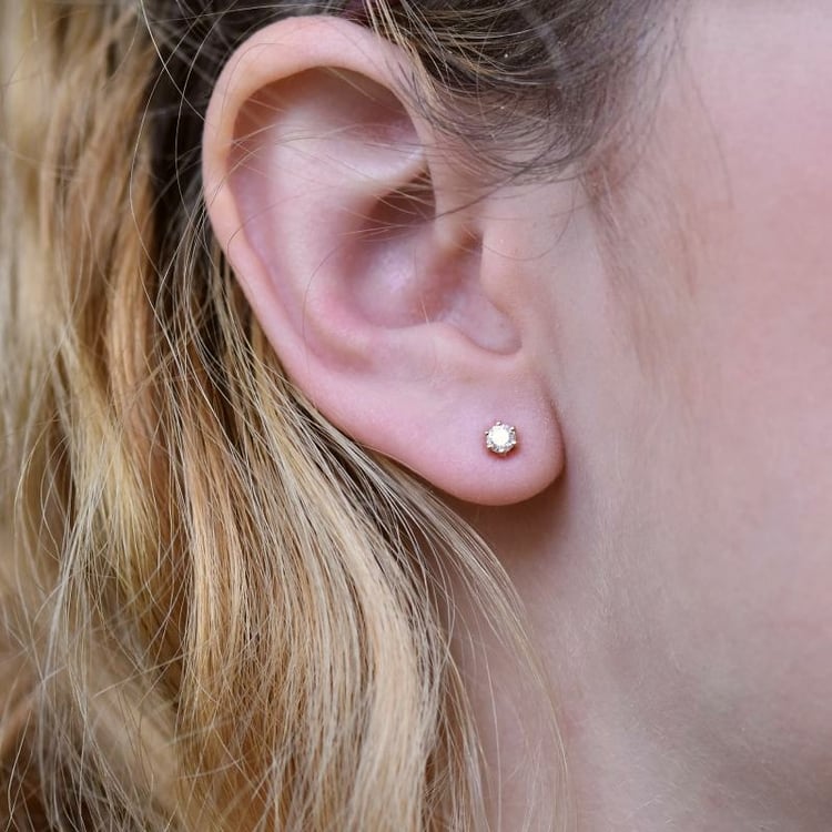 Ohrringe mit Diamanten 107194