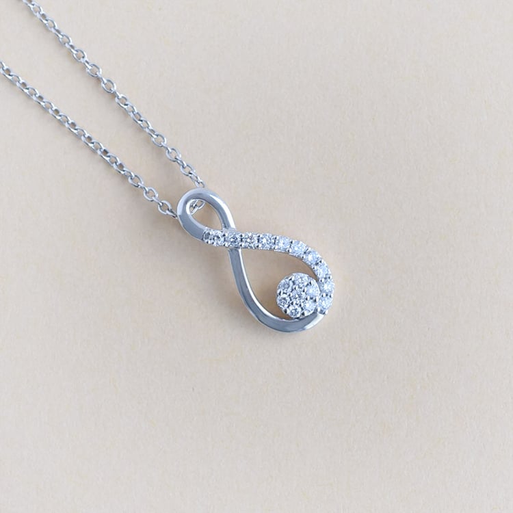 Anhänger in Tropfenform mit Lab Grown Diamanten Aileen 96175