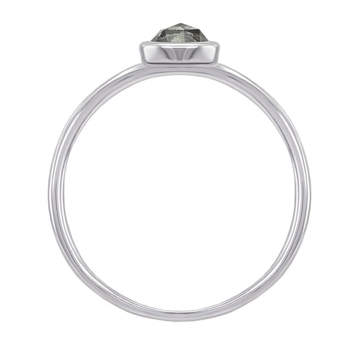 Ring mit Salt and Pepper Diamant Fermie