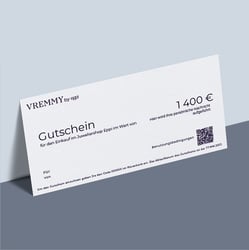 Geschenkgutschein im Wert von EUR 1400