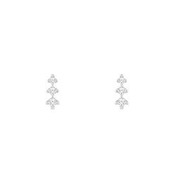 Zarte Ohrstecker mit Diamanten Linus