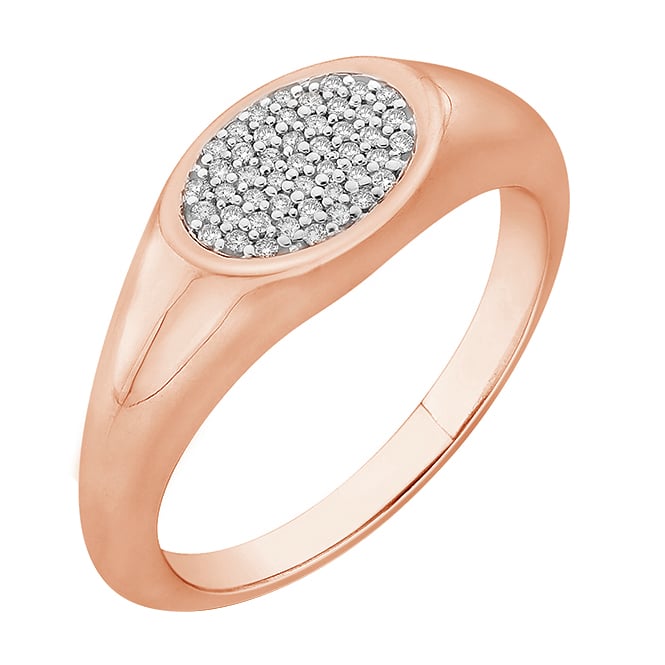 Siegelring mit Diamanten 63931