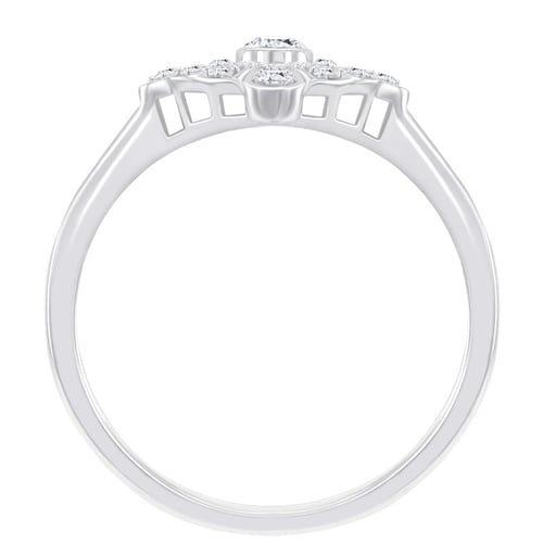 Goldenes Schmuckset mit Diamanten Linnet