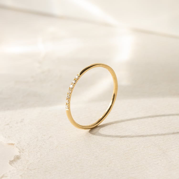 Ring mit einer Reihe Lab Grown Diamanten Persis 139787