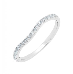 Unkonventioneller Ring mit Diamanten Nydia