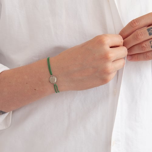 String-Armband Ball mit Gravur Ihrer Wahl Golf