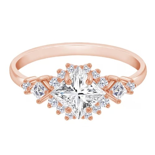 Scheidungsring mit zertifiziertem Lab Grown Diamant im Princess Schliff Armin