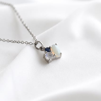 Minimalistische Kette mit Anhänger Loviise