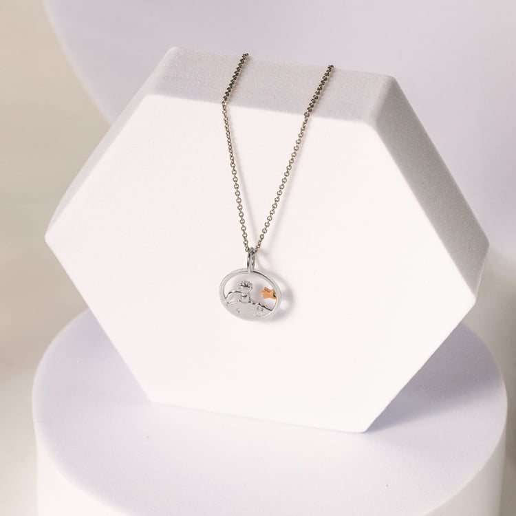 Set von Geschnitzte Halsketten Kleiner Prinz 141213