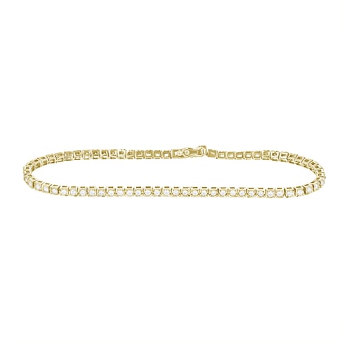 Elegantes Tennis Armband mit Diamanten Laurel