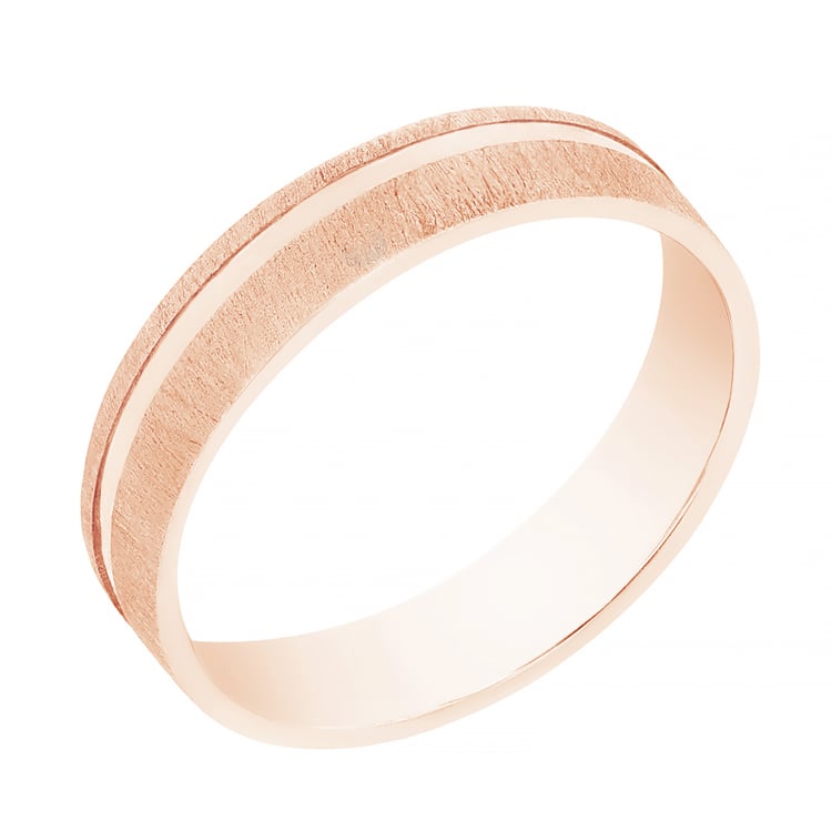 Goldene Eheringe mit Diamant Miah 105545