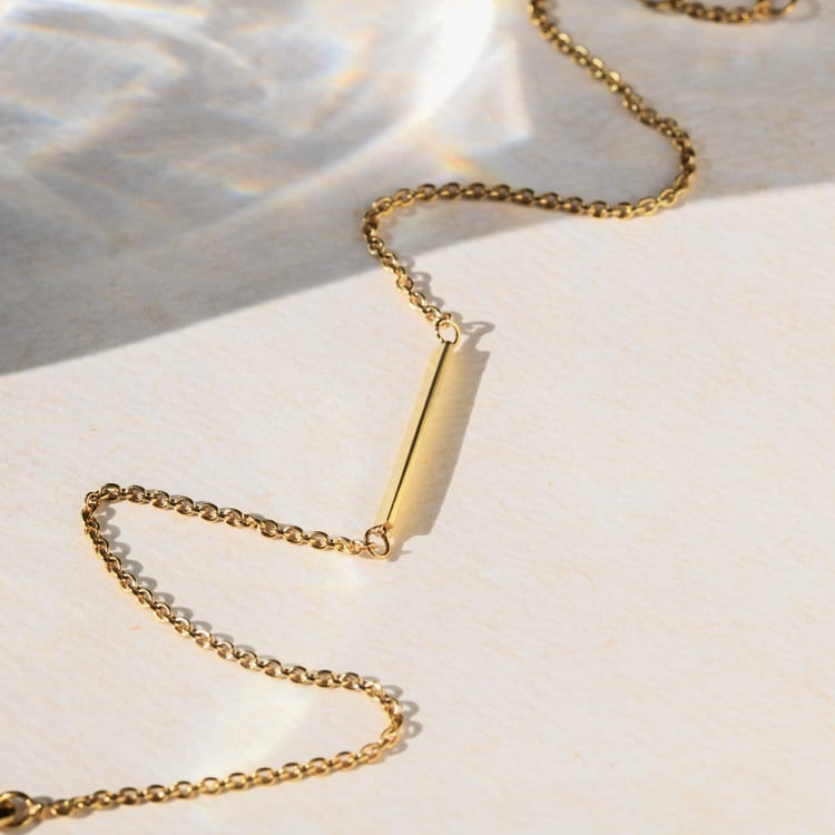 Minimalistisches Fußkettchen Josiah 140336