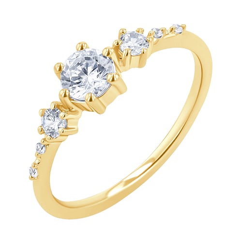 Verlobungsring mit Lab Grown Diamanten Willa