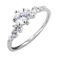 Verlobungsring mit Diamanten Carina