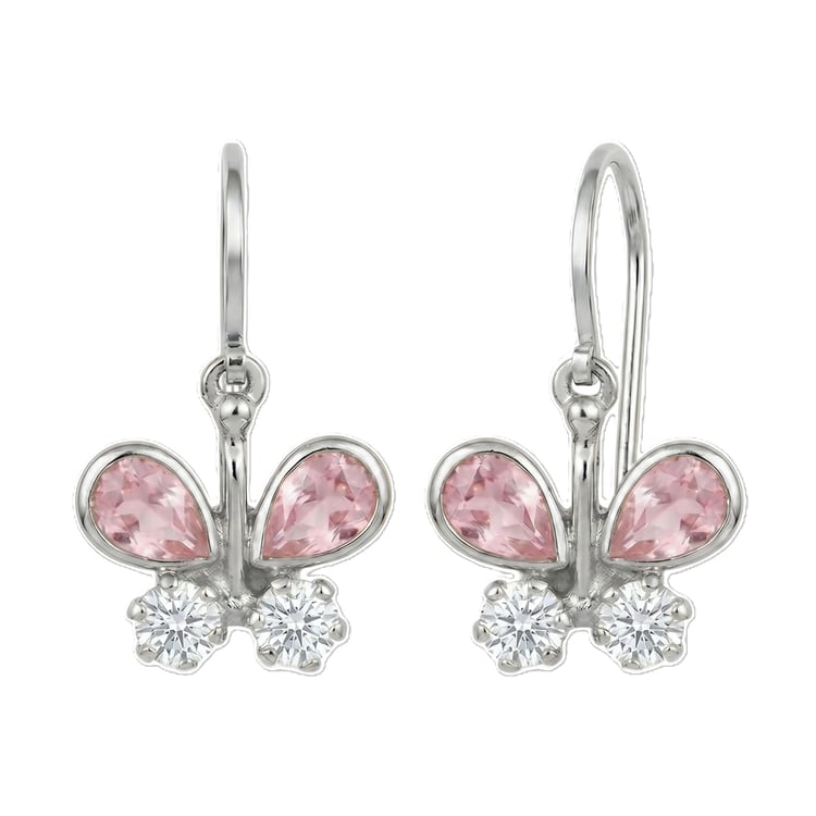 Kinder-Ohrringe aus Gold mit Schmetterling Any 166698