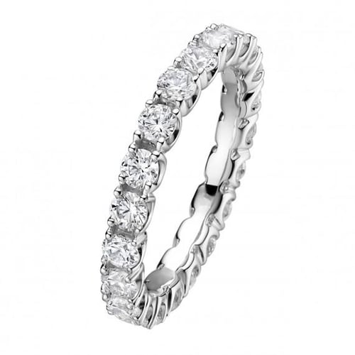 Trauringe aus Platin mit Eternity Ring und Court Ring Sykes