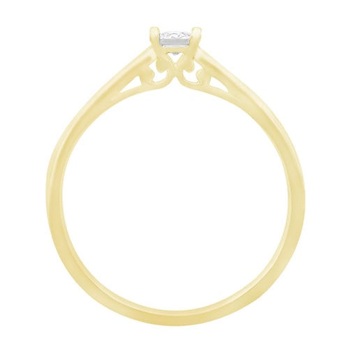 Eleganter Ring mit einem Diamanten Arvel