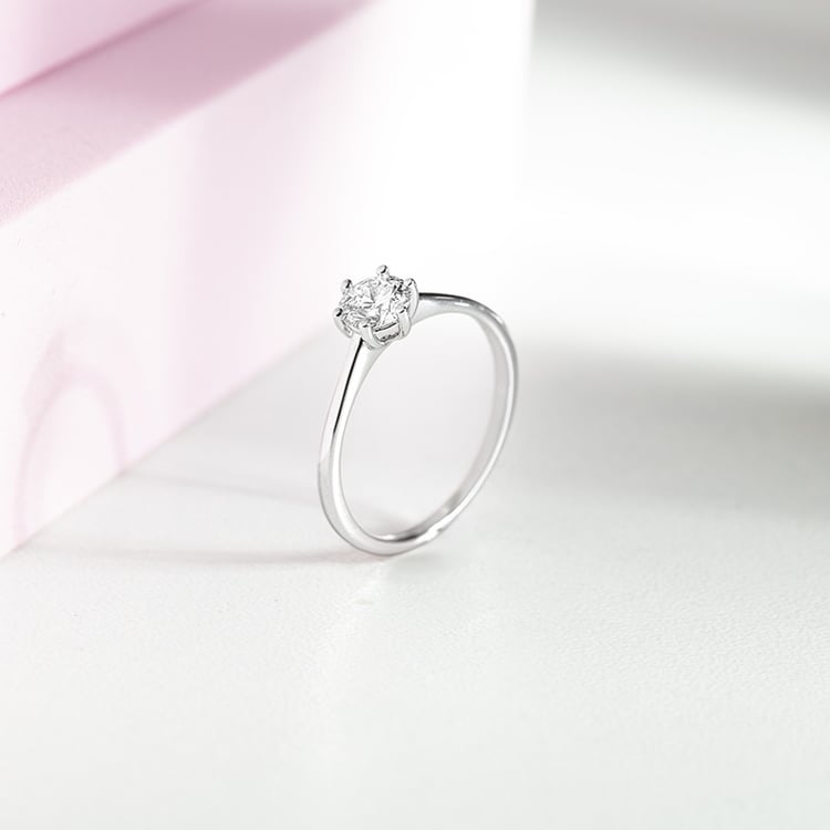 Goldener Verlobungsring mit 0.50 ct IGI zertifiziertem Lab Grown Diamanten Vanan 151627