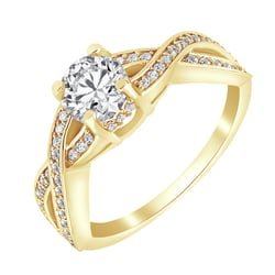 Luxuriöser Verlobungsring mit Lab Grown Diamanten Frankie
