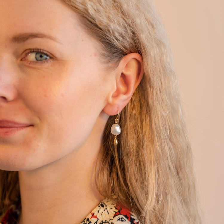 Vergoldetes Perlenset Minahil 101258