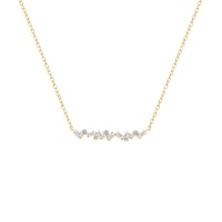 Kette mit Lab Grown Baguette-Diamanten Manu