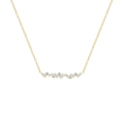 Kette mit Lab Grown Baguette-Diamanten Manu