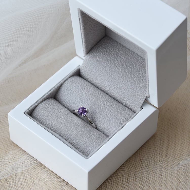 Amethyst Goldring in Eppi-Geschenkbox 71770