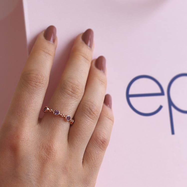 Silberner Memoirering 63644