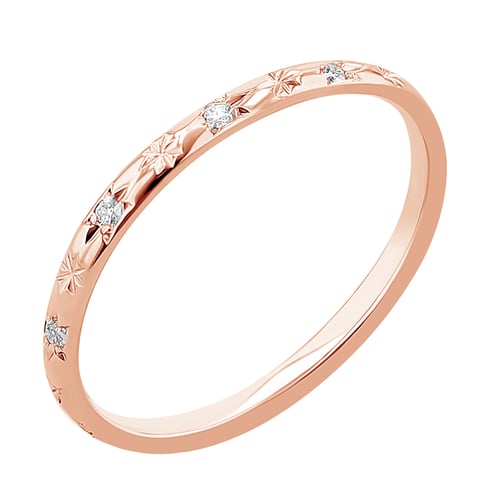 Eheringe voller Sterne und Diamanten Mirias