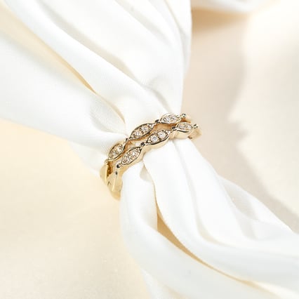 Creolen mit Diamanten Wontisa