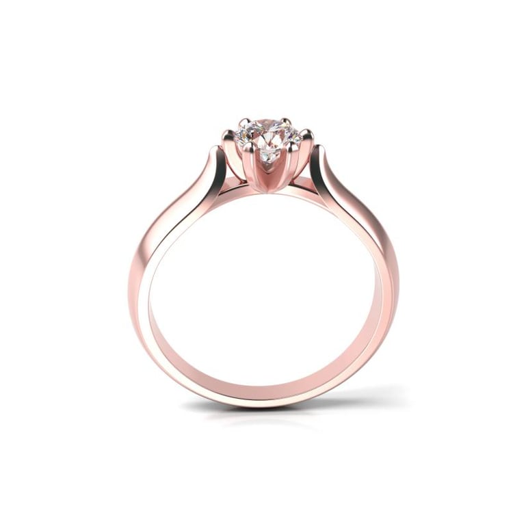 Goldener Diamantring 19240