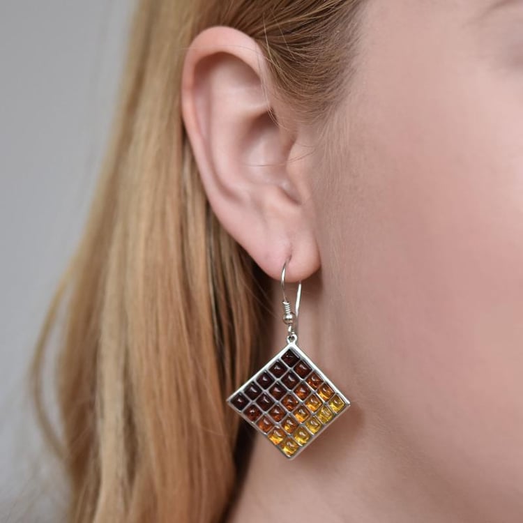 Silberne Ohrringe 18909