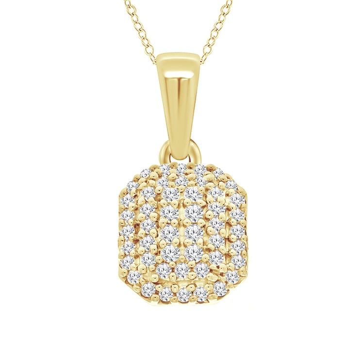 Eleganter Anhänger mit Lab Grown Diamanten Tate 93060