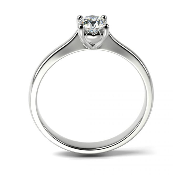Ring mit Diamanten in Platin 24252