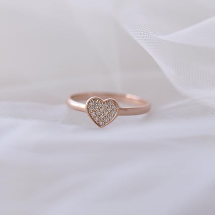 Verlobungsring mit Diamanten Diam