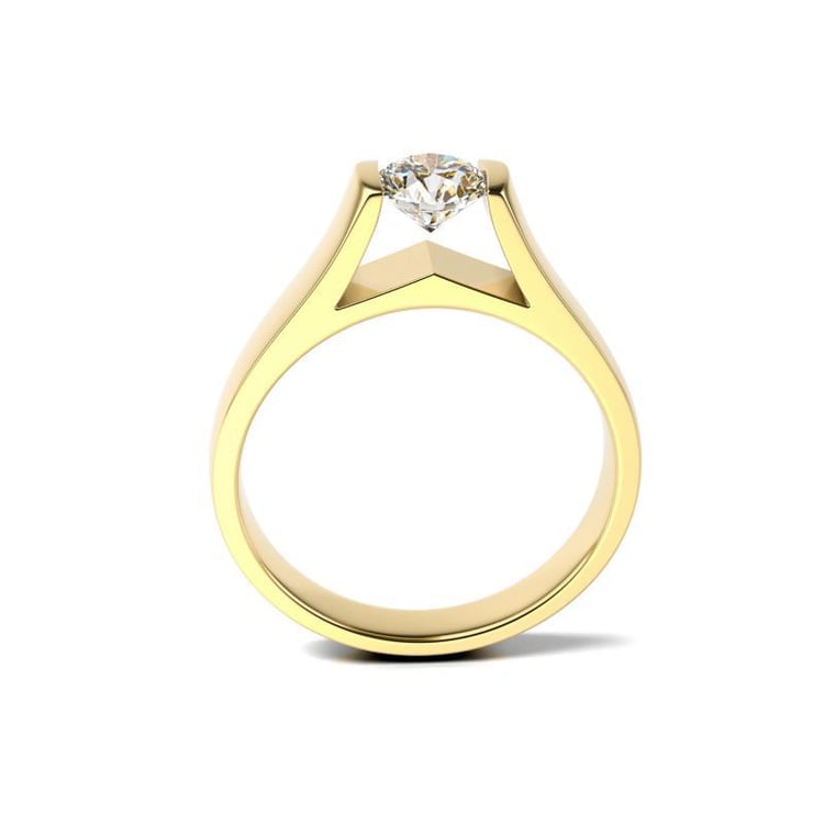 Ring mit Diamanten aus Gold 14108