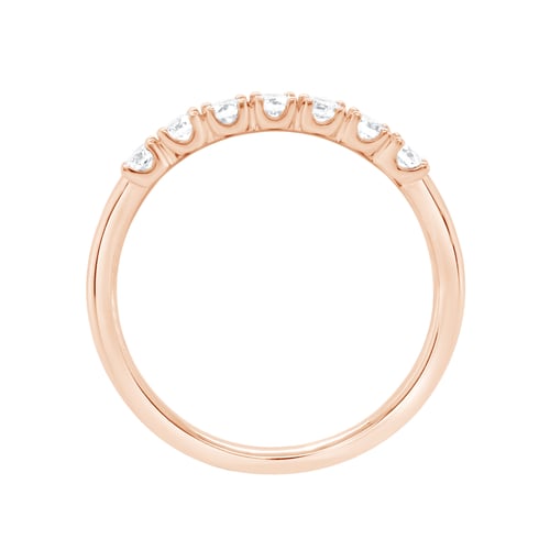 Goldener Memoryring mit Diamanten Rexanne