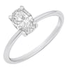 Verlobungsring mit Buchstabenund Lab Grown Diamanten Frost