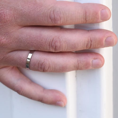 Vintage Memoryring mit Topasen und Herrenring Chaya