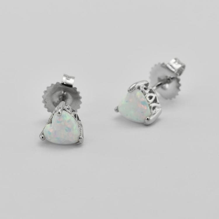 Opal Silber Ohrstecker 33183