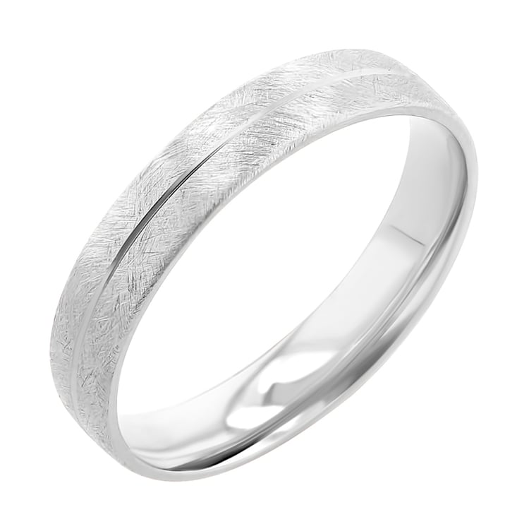 Goldene Eheringe mit gekratzter Oberfläche Alesha 117515