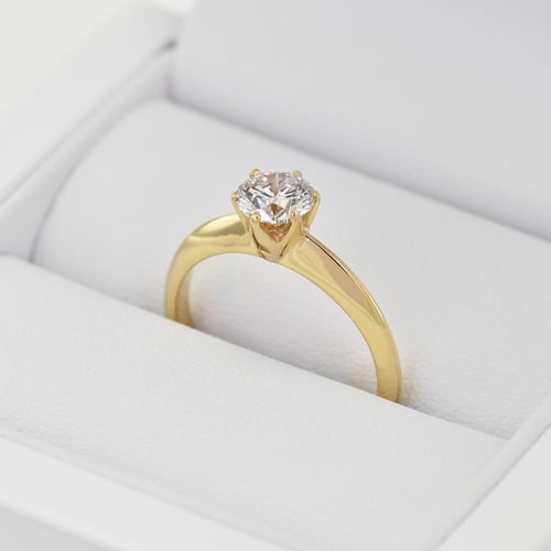 Verlobungsring mit Lab Grown Diamanten Tila