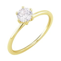 Verzierter Verlobungsring mit Lab Grown Diamanten Donia