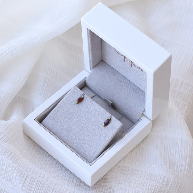 Granatohrringe 67953