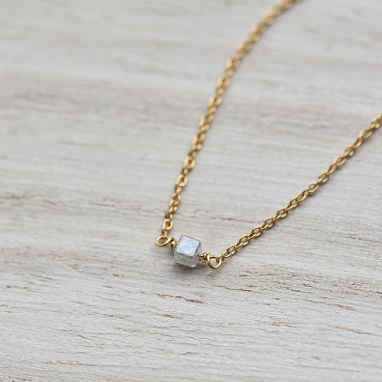 Goldenes Armband mit kubischem Diamant Memore 42204